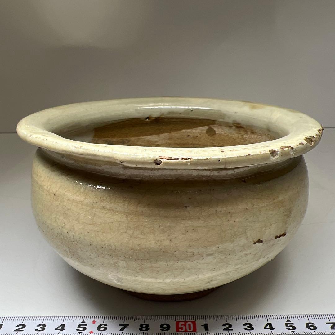 中国古玩　嘉慶五年香炉　口径約16㎝　東Y7-1105☆2Fタサオ