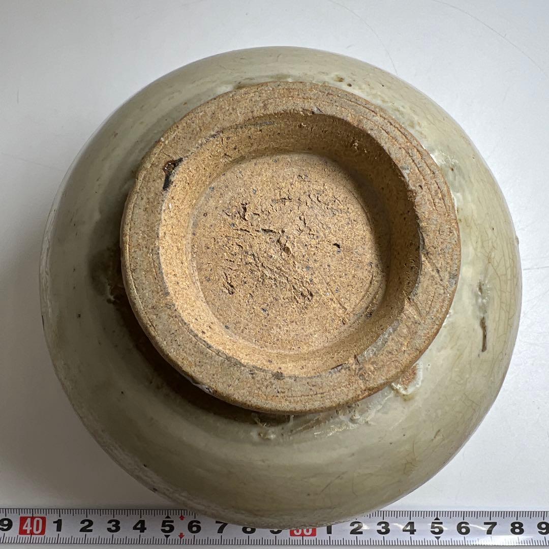 中国古玩　嘉慶五年香炉　口径約16㎝　東Y7-1105☆2Fタサオ