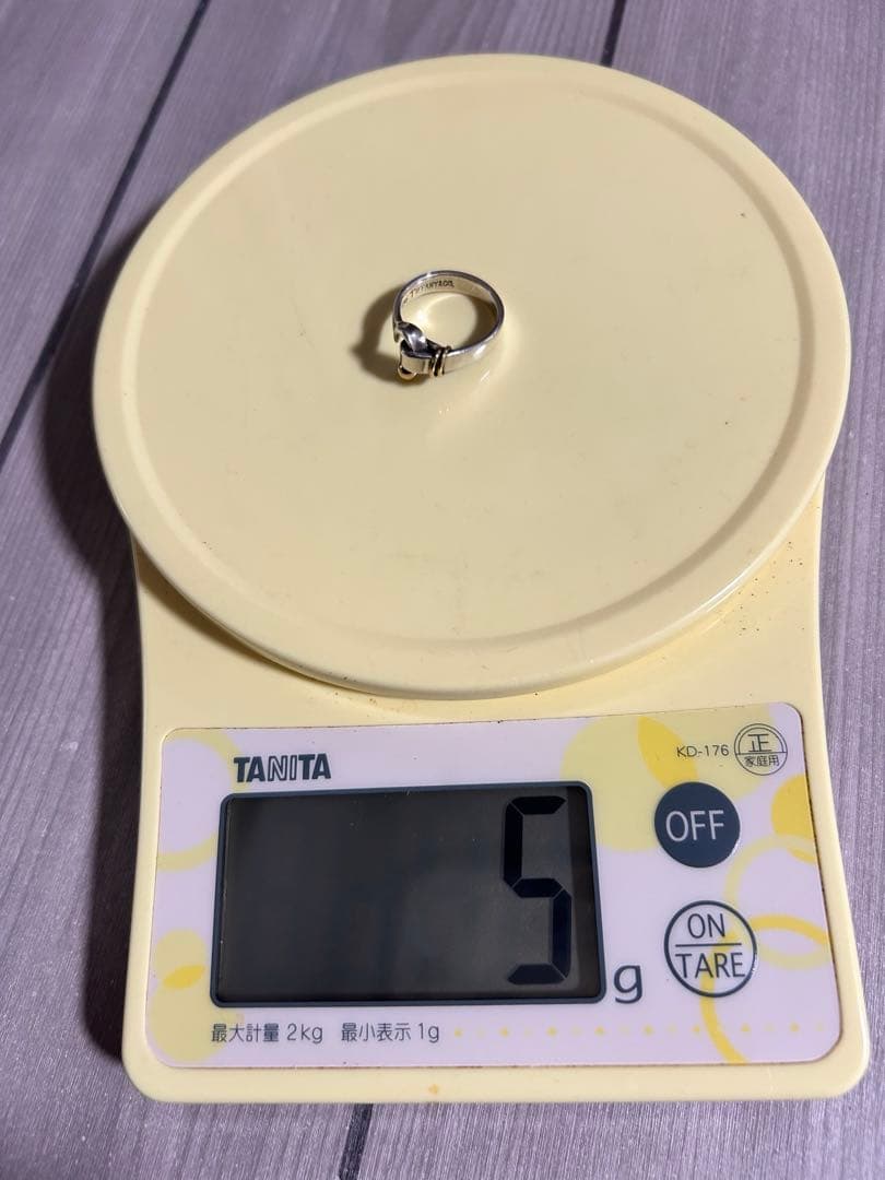 Tiffany & Co./ティファニーフック&アイ リング 13号