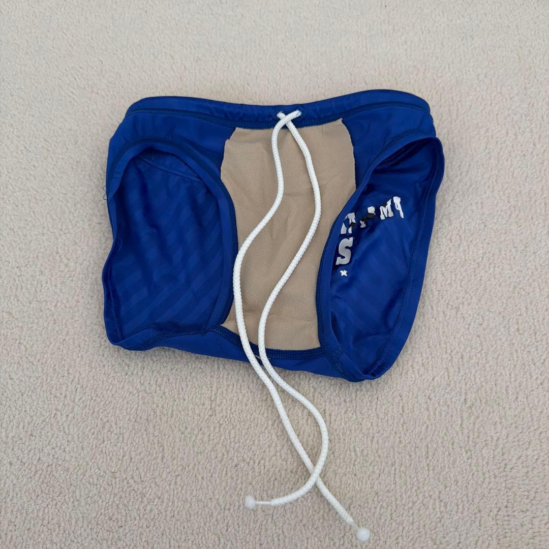 Speedo 競泳水着 青 競パンM