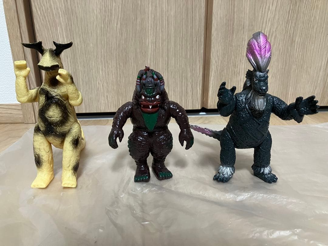 ウルトラマン怪獣　ソフビ　9点まとめ売り