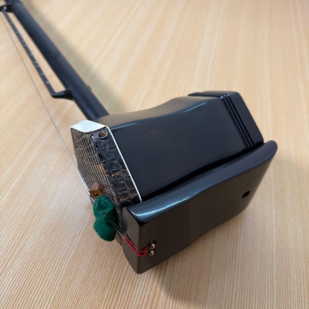 極上品　天華楽器　天華之韻　二胡　黒檀六角形