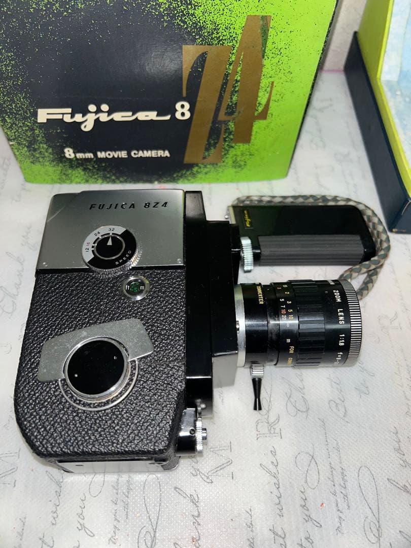 レトロ カメラ FUJICA 8Z4 レンズ付き ビデオカメラ