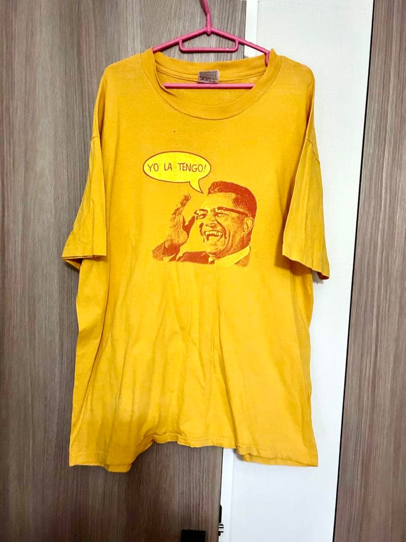 YO LA TENGO イエロー Tシャツ 90s ビンテージ ヨラテンゴ