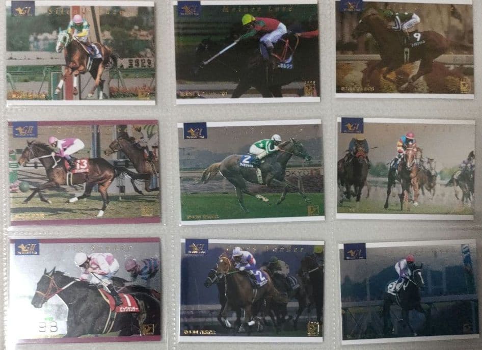 競馬　トレーディングカード各種