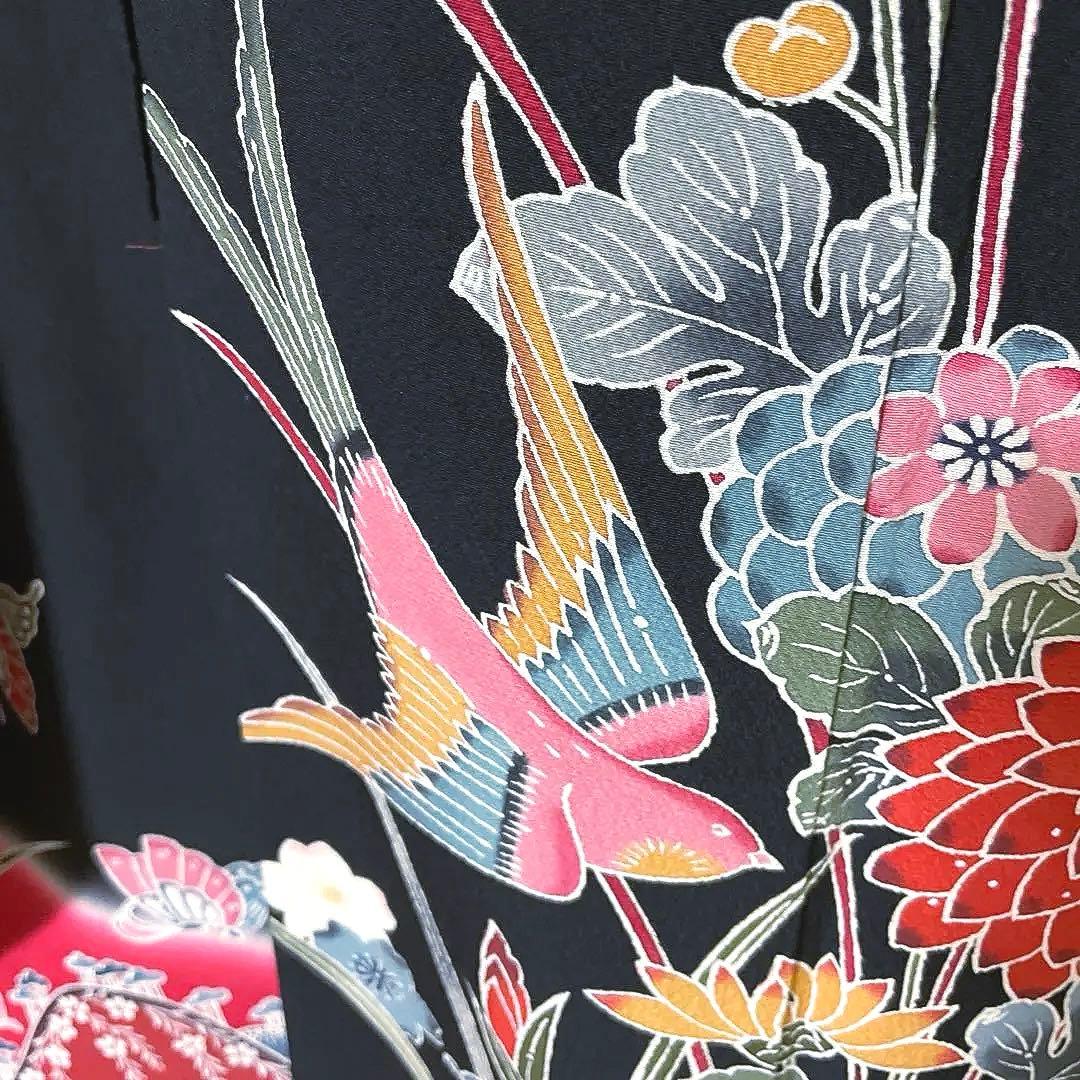 振袖フルセット　京紅型　良家のお嬢様　成人式振袖　振袖