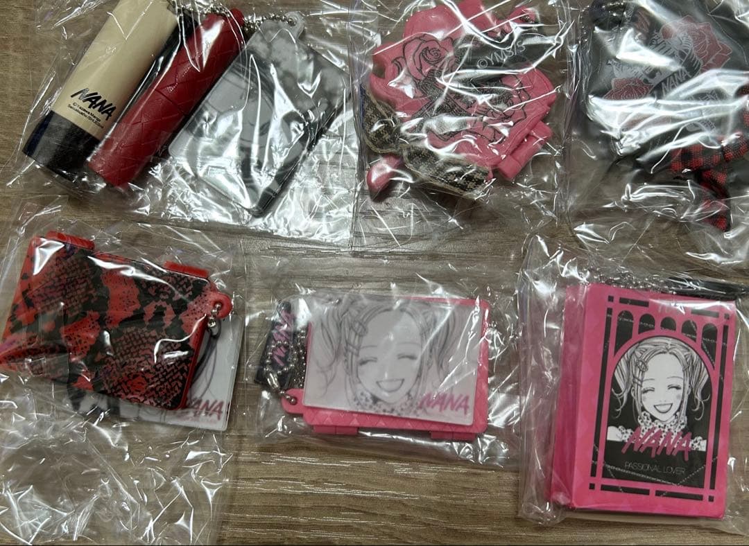 NANA ミニチャームコレクション カプセルトイ シープラ フルコンプ 鍵付2種