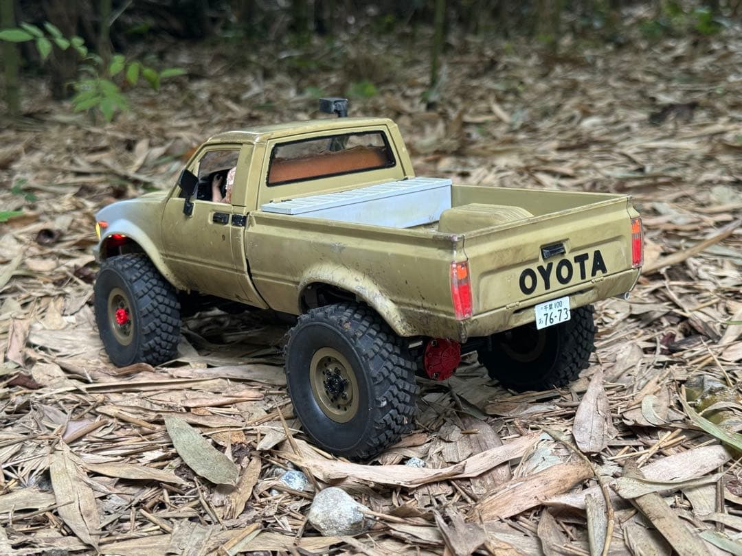 WPL c24 日本正規品　クローラーRC　少し改造あり。即遊べます。