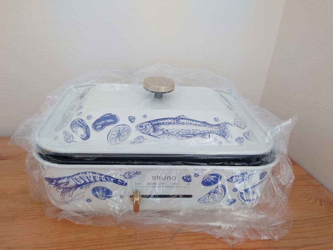 未使用★BRUNO コンパクトホットプレート BOE021★限定 ペスカトーレ