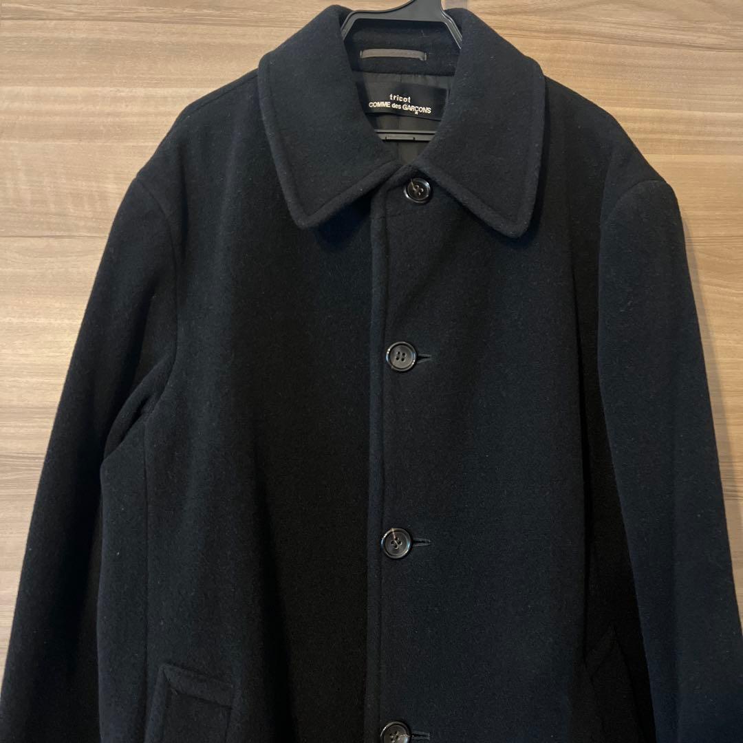 トリコ コムデギャルソン ウールロングコート