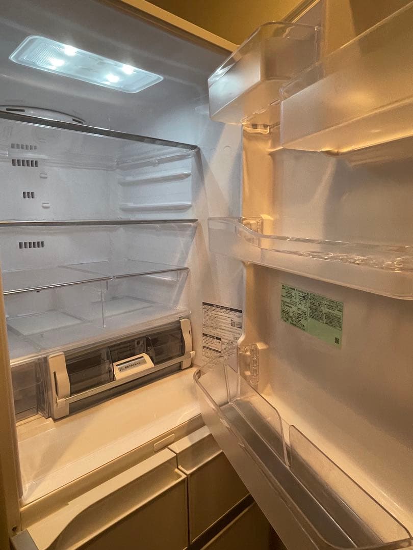 【10月20日頃迄】日立 5ドア冷蔵庫 R-S4000H 真空チルド