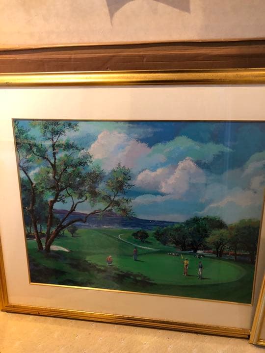 ブルーム　ペブルビーチ　絵画