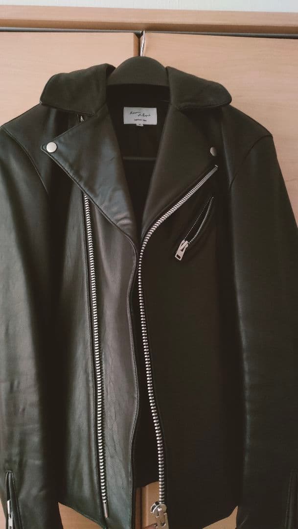 アダム·エ·ロペ　メンズ　レザージャケット