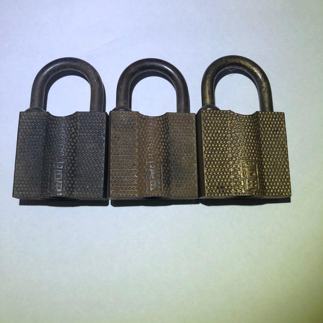 錠 B1 B2 B3 セット　希少　日本国有鉄道　岩田製