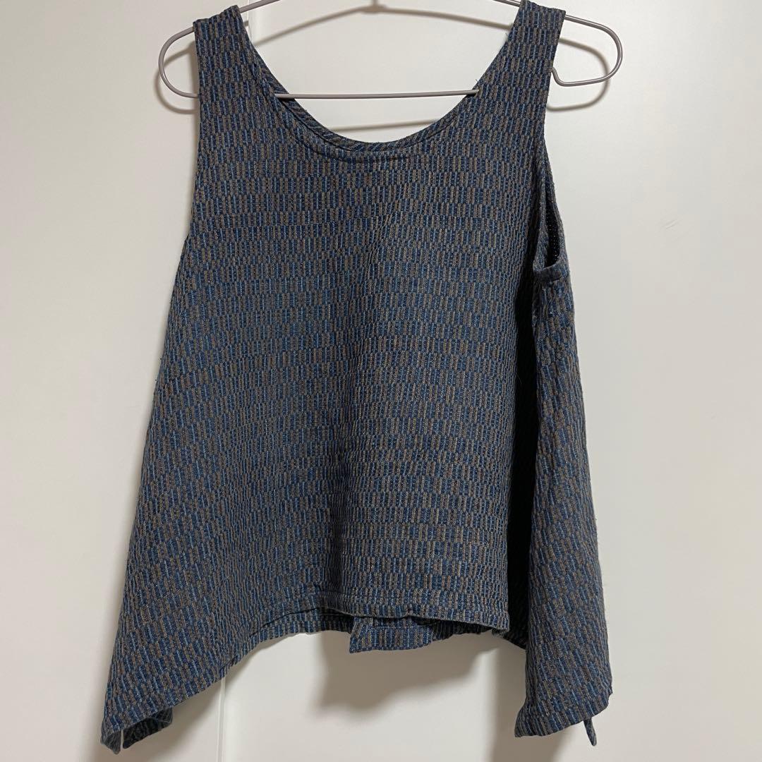 【 うさと 】 うさとの服 ノースリーブトップス