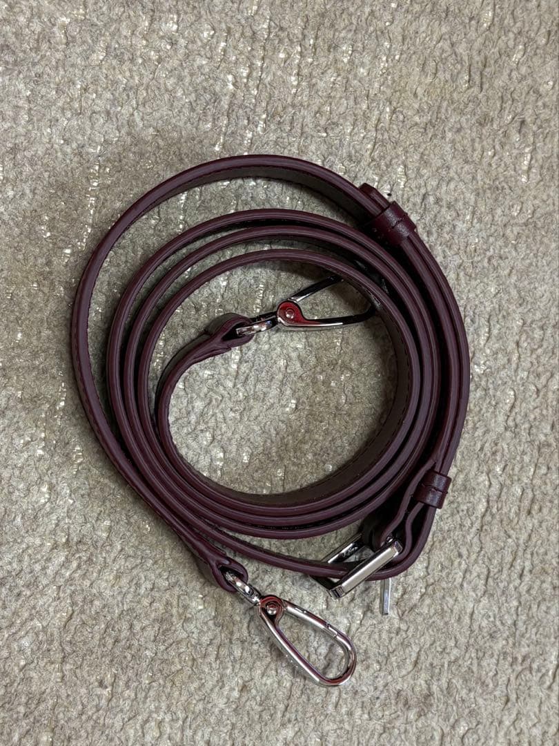 FURLA フルラ レザー 2WAY ハンドバッグ ボルドー系 AT4969