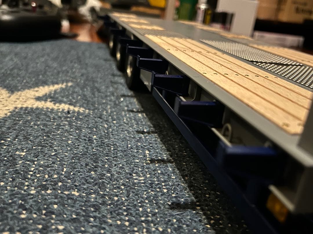 タミヤ1/14 低床重トレーラー フルメタル 油圧