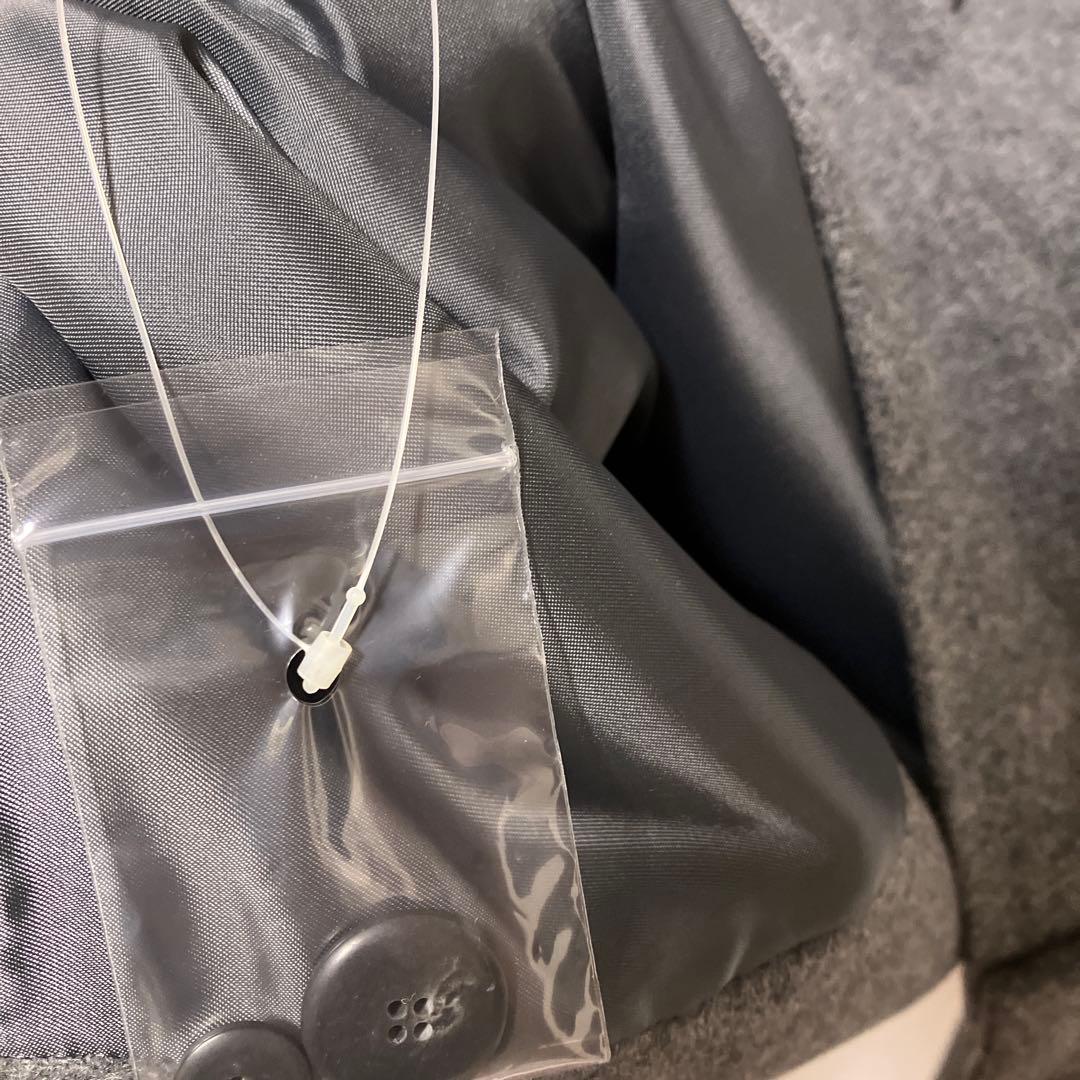 １/５まで限定！3WAYアレンジ襟のかろやかチェスターコート グレー