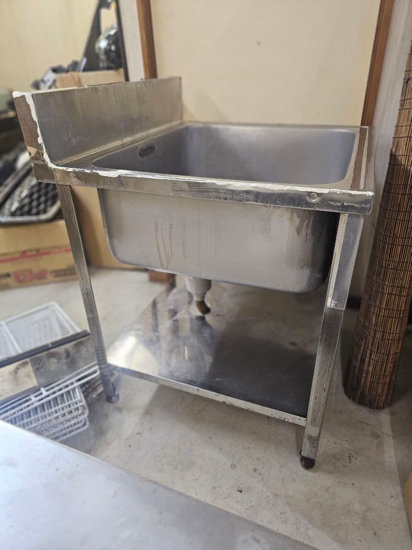 引き取り値引き有り大型ステンレスシンク