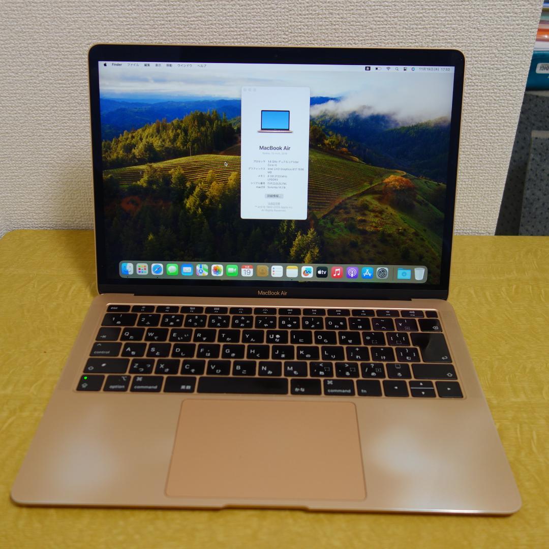 272）MacBook Air 2019　13インチ　/128GB/8GB/i5