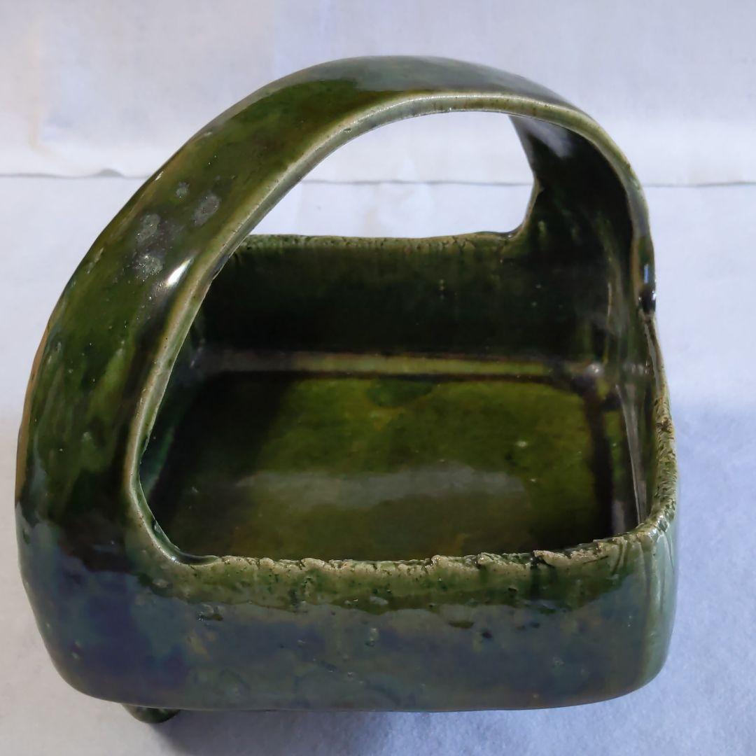 瀬戸焼　手鉢　陶器　文直作