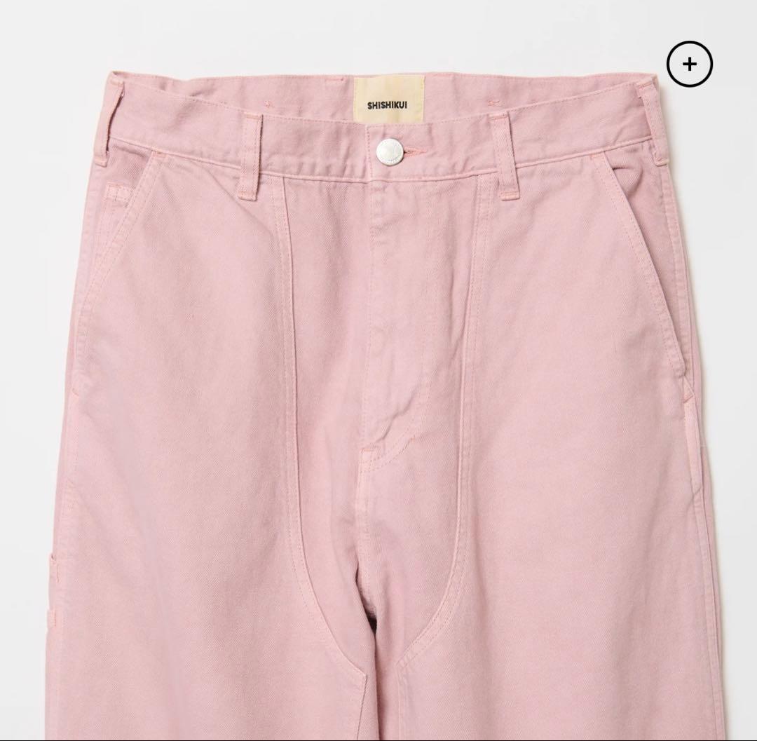 THE SHISHIKUI ペインターパンツ L.PINK 34 新品