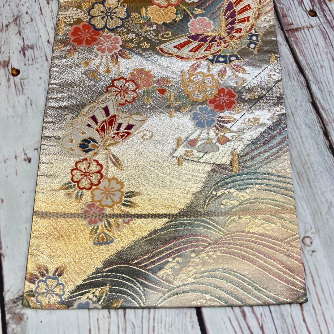 みりん　振袖フルセット　辻が花　Lサイズ　幅広