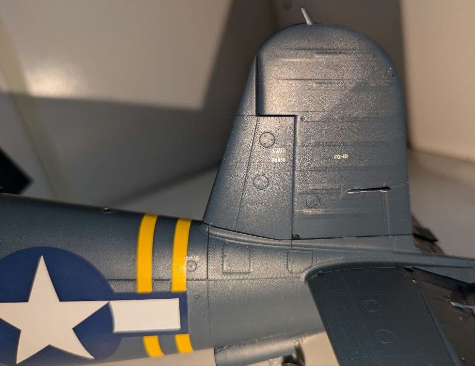 コルセアF4U-1D(プラモデル完成品1/32)