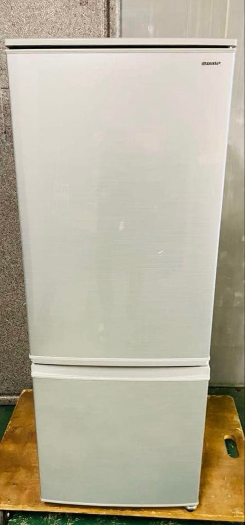 シャープ 冷凍冷蔵庫 (167L どっちもドア) 2ドア SJ-D17D-S