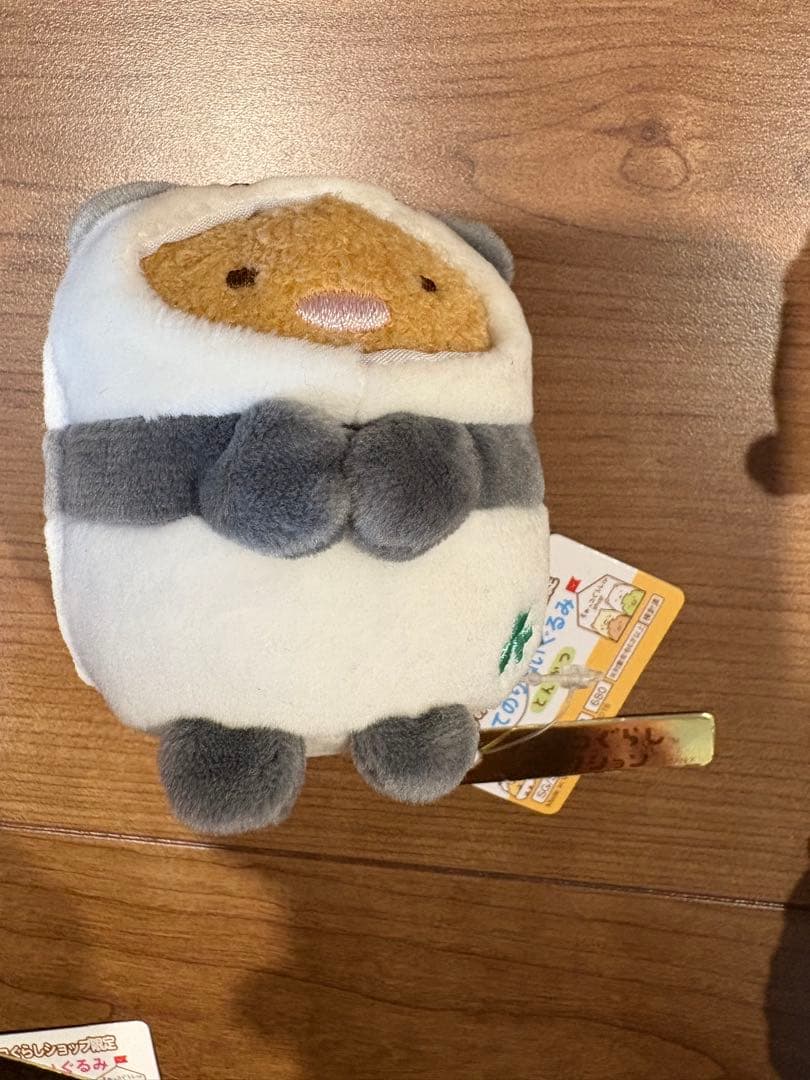 すみっコぐらし　てのりぬいぐるみ　2018 すみっコぱんだ　東京駅店限定
