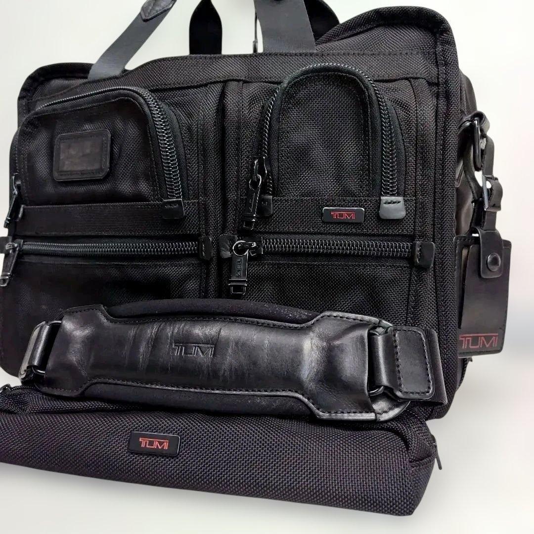 ✨美品✨TUMIブリーフケース　エクスパンダフルPCケース　ペンケース付2way