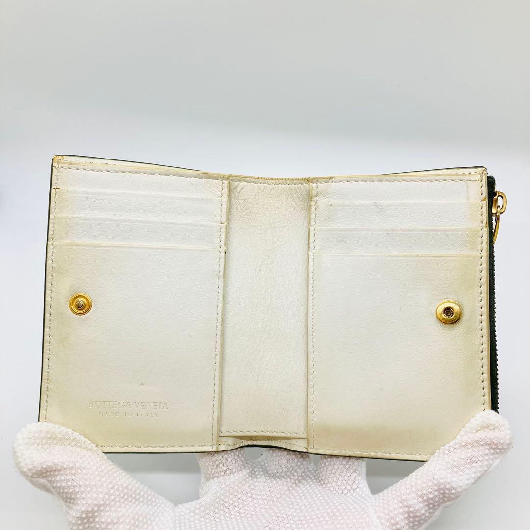 BOTTEGA VENETA ボッテガ二つ折り財布 イントレチャート A715