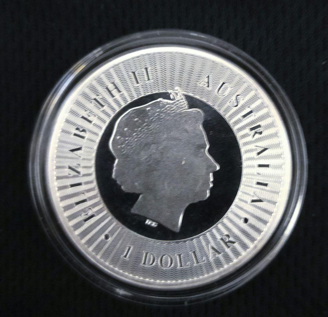 2017年 オーストラリア　カンガルー 純銀貨　1オンス