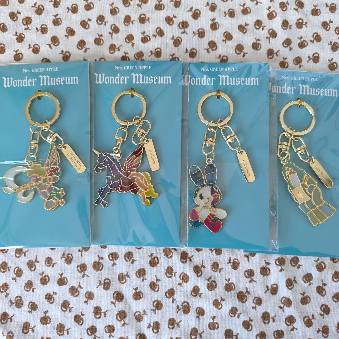 Mrs. GREEN APPLE【Wonder Museum】キーホルダー4種類