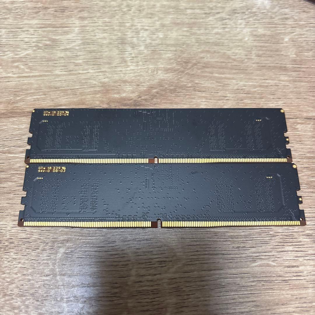 Crucial 16GB (8GB×2) DDR5-5600 動作確認済み