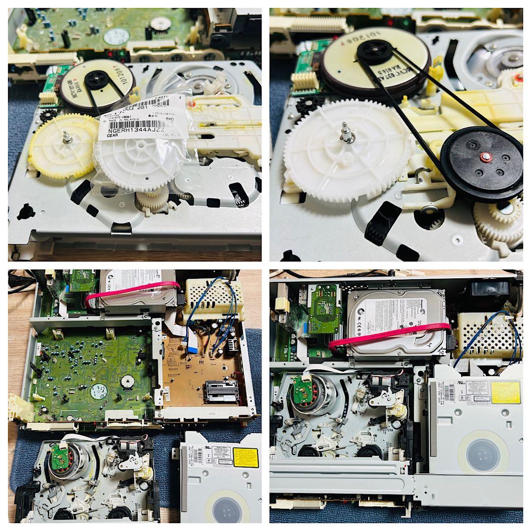 【2011年製 極美品】SHARP DV-ACV52 VHSギア新品 メンテ済み