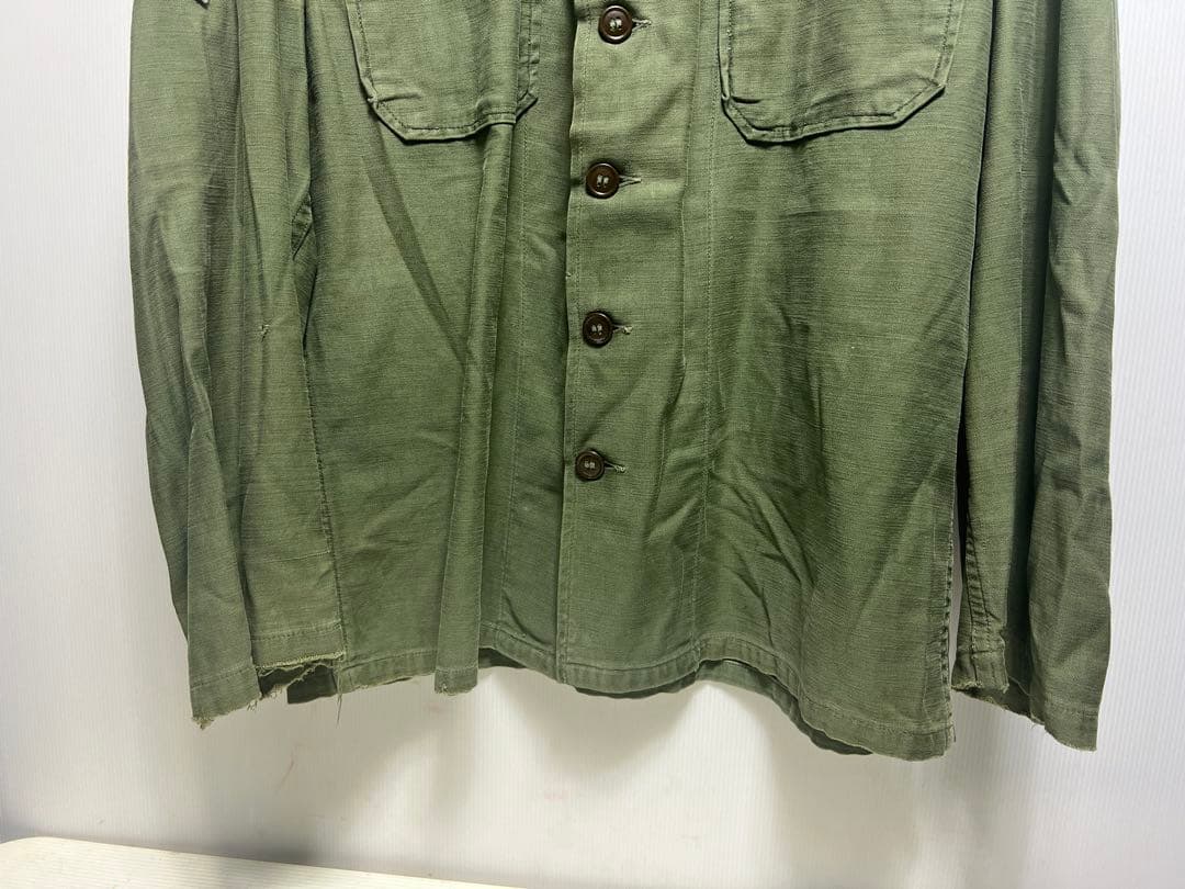 U.S. ミリタリー　OG-107ユーティリティシャツ 60年代