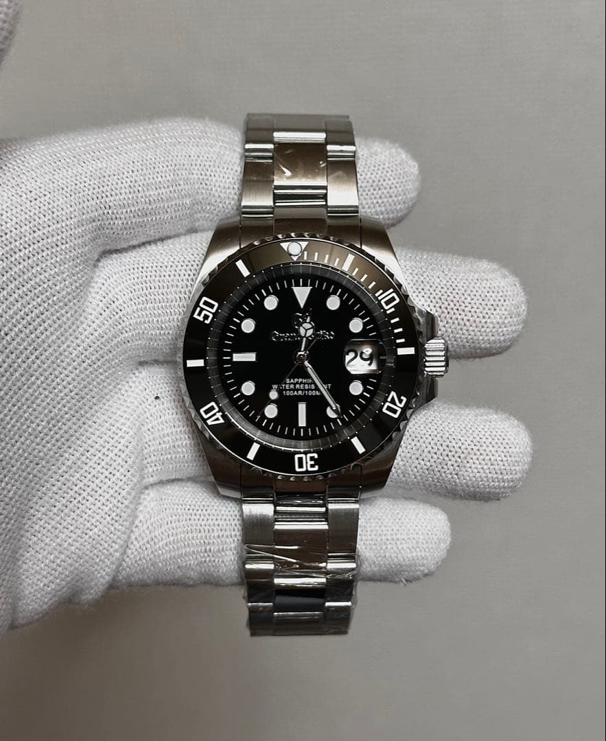 h*g様 MOD カスタム腕時計メンズクォーツ