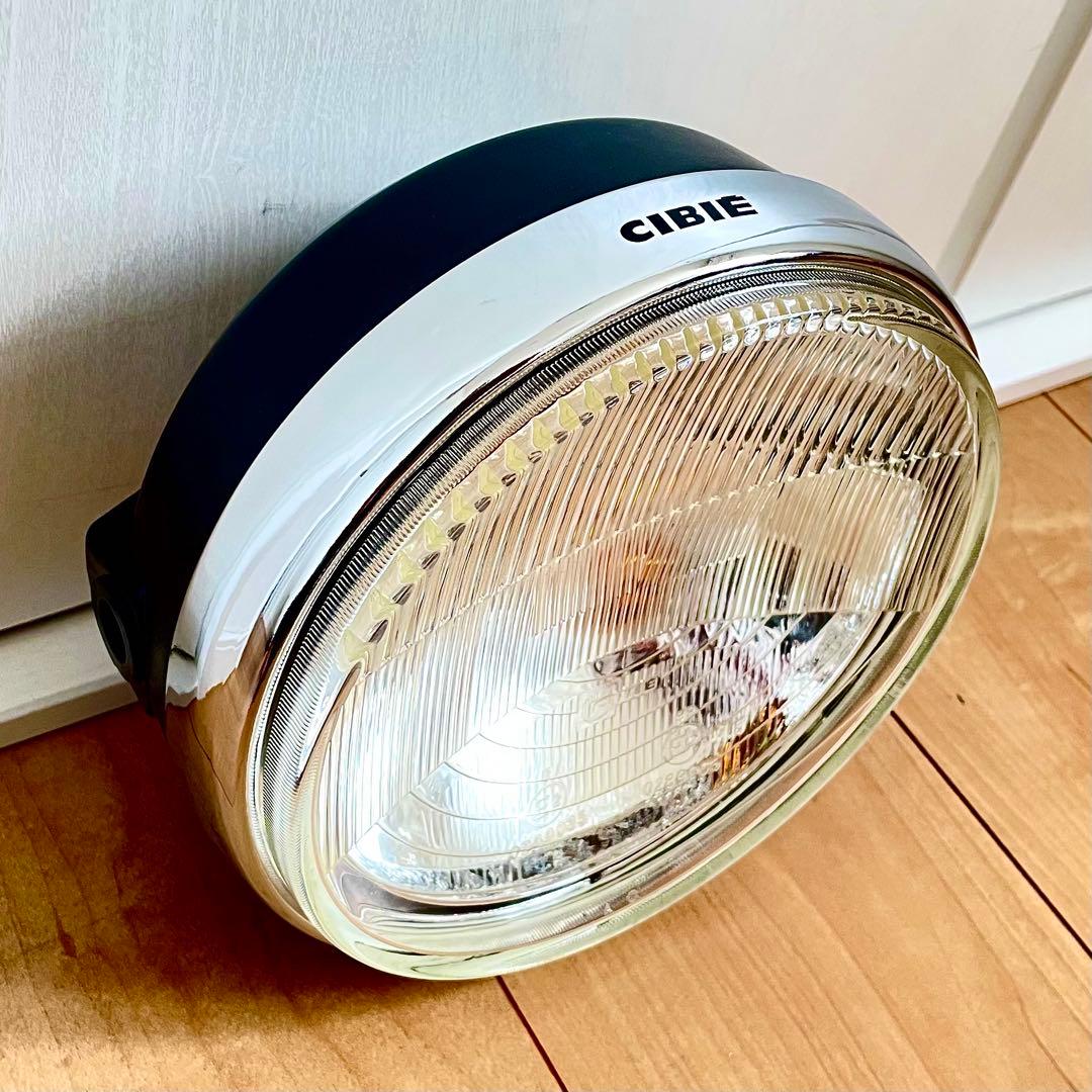 当時物 シビエ 凹み ヘッドライト CIBIE 極美品 マーシャル