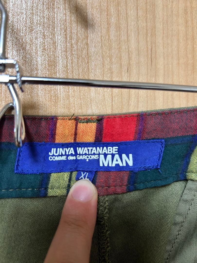 【JUNYAWATANABEMAN】AD2021 WH-P010 ワイドパンツ