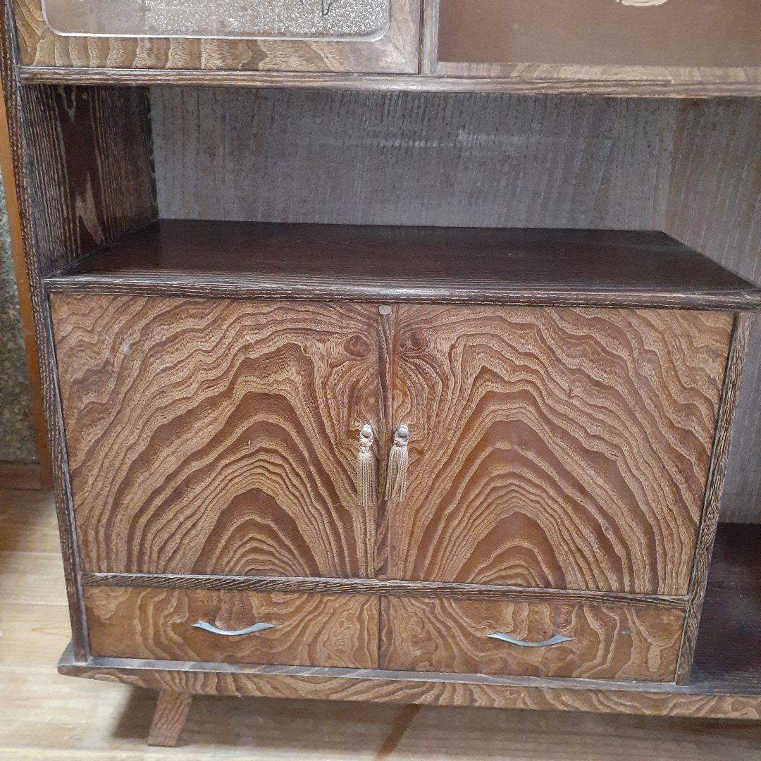 最終価格【昭和レトロ】茶棚 茶箪笥 飾り棚 アンティーク 古民家 長期保管品