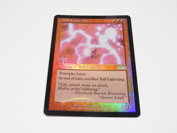 MTG 美品 ボールライトニングFoil　限定記念品
