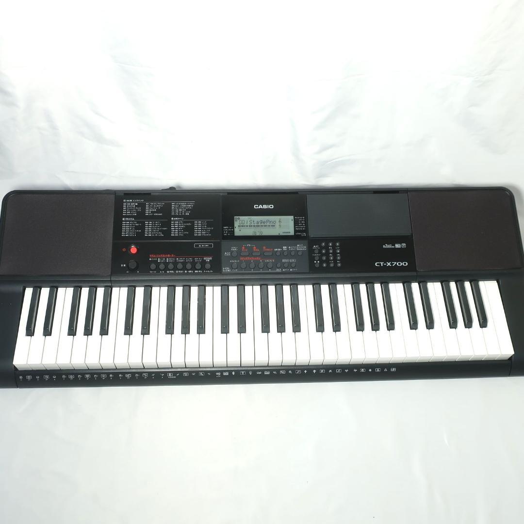 美品 CASIO CT-X700 キーボード 2018年 61鍵 AiX音源搭載