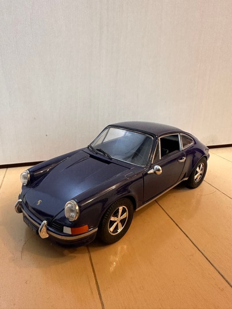 1/18 ミニカー ポルシェ 911 ネイビー 美品