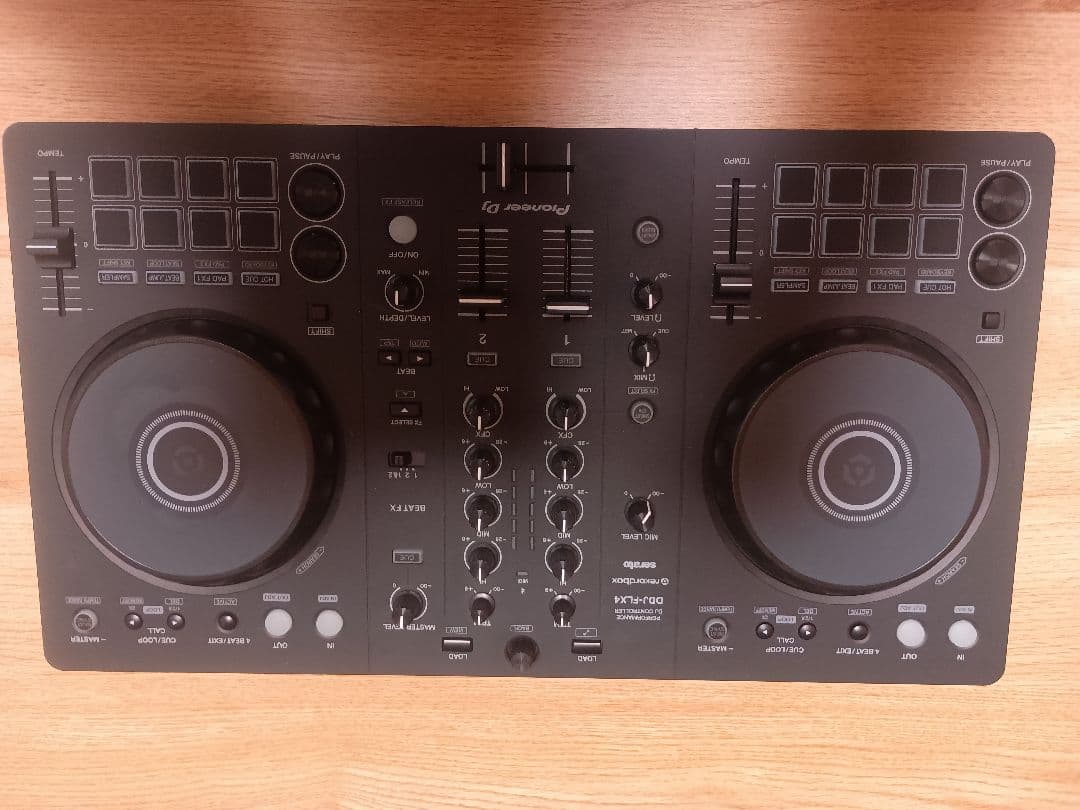 Pioneer DDJ-FLX4　ケース・スタンド付き