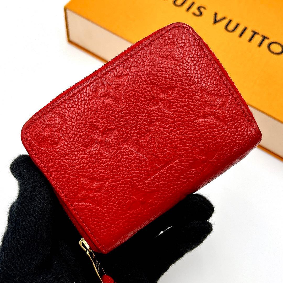 【美品】ルイヴィトン モノグラム アンプラント ジッピーパース 小銭入れ