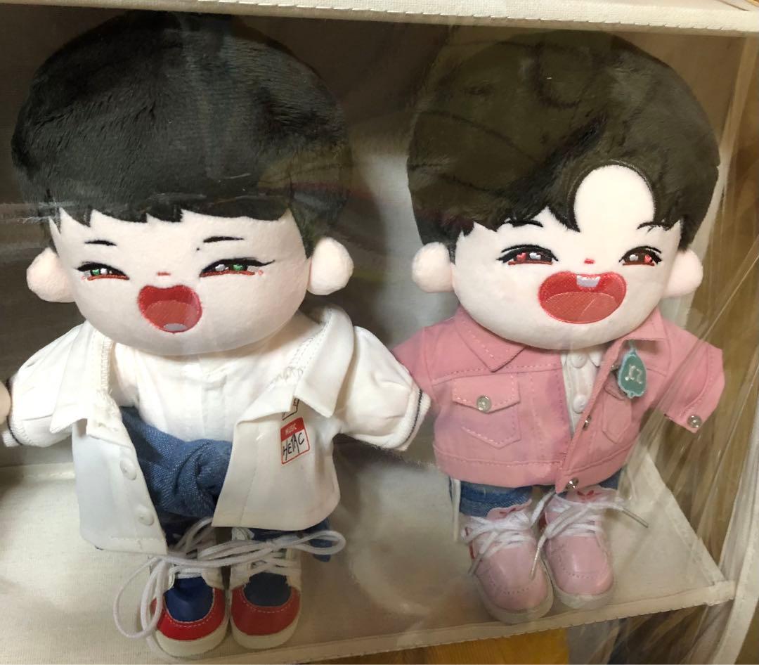 王一博 肖戦 20cm ぬいぐるみペア＋お洋服 美品