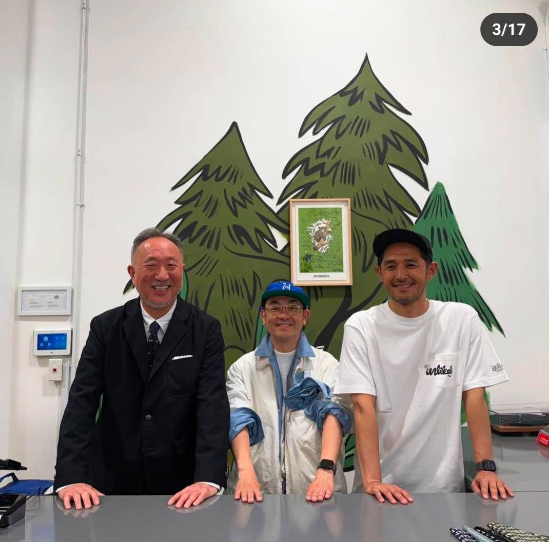 hanai 花井祐介 シルクスクリーン ロサンゼルス限定 ネペンテス サイン