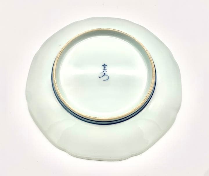 十三代 今泉今右衛門(造) 色絵　桃　飾皿 共箱