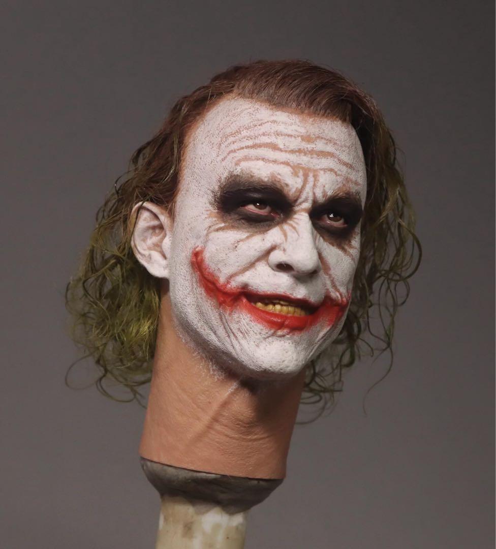 1/6 ジョーカー　カスタム　植毛ヘッド　バットマン　ホットトイズ等　おまけ付